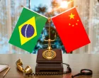 Kina, Brazil, Globalni jug, saradnja, ilustracija, zastavice Brazila i Kine/