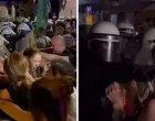 Napad policije na građane Srbije/