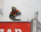 Veliki požar na autobusnoj stanici u Sarajevu/Senad Gubelić