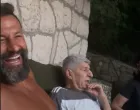 Hasan Salihamidžić sa roditeljima/Foto: 