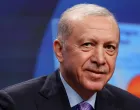 FILE PHOTO: Turkey's President Tayyip Erdogan reacts during a press conference at the NATO summit in The Hague, Netherlands June 25, 2025. REUTERS/Piroschka Van De Wouw/File Photo/Piroschka Van De Wouw