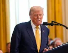 U.S President Donald Trump speaks before signing the HALT Fentanyl Act, in the East Room at the White House in Washington, D.C., U.S., July 16, 2025. REUTERS/Nathan Howard/Nathan Howard