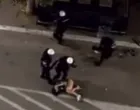 Građani Valjeva odazvali su se pozivu studenata da se i prethodne večeri okupe na protestu pod nazivom "Večeras pucate po šavovima". Valjevska policija bila je brutalna prema demonstrantima i, kako se može vidjeti na snimkama, svirepo je tukla građane/Screenshot