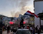 Jajce, kolona, svatovi, džamija, zastave tzv. HR-HB, policija/Facebook