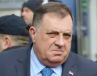Srpski član Predsjedništva Bosne i Hercegovine Milorad Dodik nakon sastanka sa Josep Borrellom/Senad Gubelić