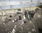 Navodni ostaci drona koji je presretnut u blizini postrojenja/