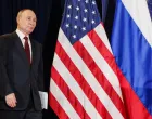 Russian President Vladimir Putin attends a press conference with U.S. President Donald Trump (not pictured) following their meeting to negotiate an end to the war in Ukraine, at Joint Base Elmendorf-Richardson, in Anchorage, Alaska, U.S., August 15, 2025. REUTERS/Kevin Lamarque/Kevin Lamarque