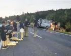 Jezivi prizori sa mjesta nesreće/Cazin.net//