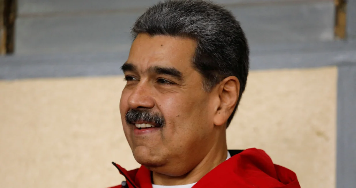 Venezuela's President Nicolas Maduro looks on at a polling station on the day of Venezuela's mayoral and council elections, in Caracas, Venezuela, July 27, 2025. REUTERS/Leonardo Fernandez Viloria/Leonardo Fernandez Viloria