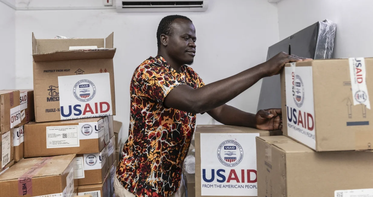 Uticaj obustave USAID-ove pomoći na zdravstvo/Michel Lunanga/via Getty Images/