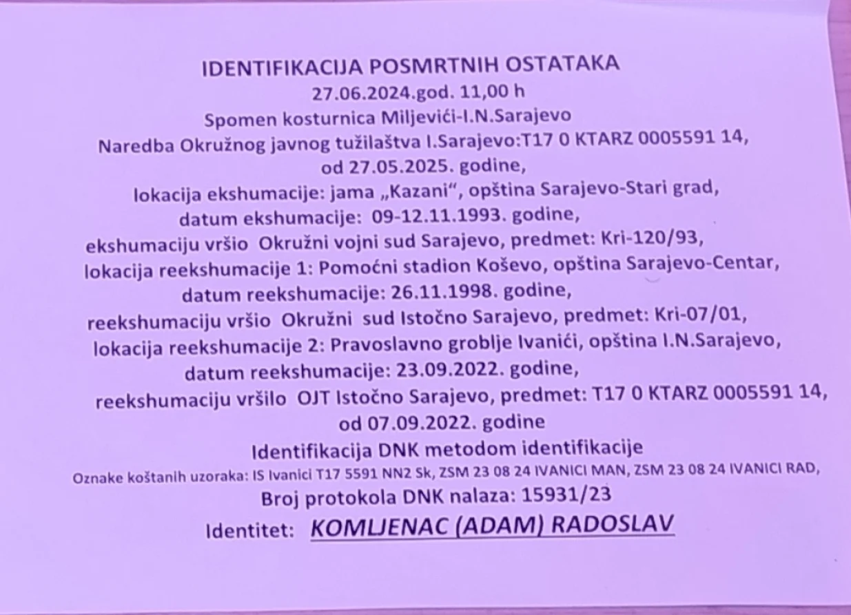 Slobodanka, Kazani/