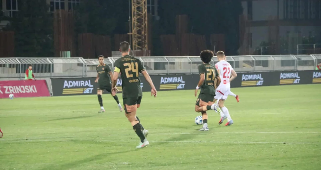 Detalj sa utakmice u Mostaru - Zrinjski v Utrecht 21.08.2025. (FOTO: Sport1.ba)/Foto: