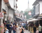 Baščaršija uoci zadnjeg dana Sarajevo Film Festivala/Damir Deljo