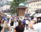 Baščaršija uoci zadnjeg dana Sarajevo Film Festivala/Damir Deljo