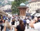 Baščaršija uoci zadnjeg dana Sarajevo Film Festivala/Damir Deljo