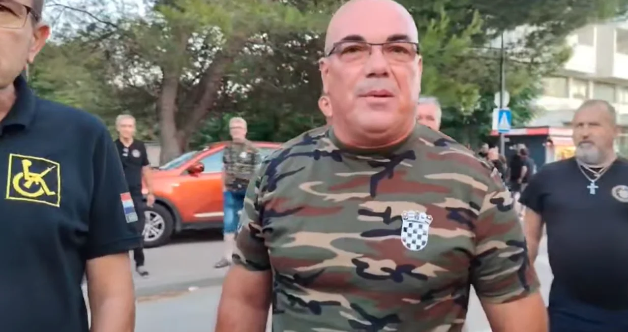 Nediljko Genda, hrvatski vojni veteran, jedan je od napadača/Melita Vrsaljk