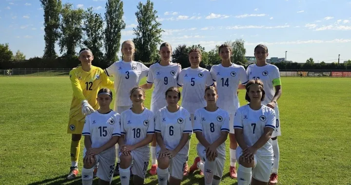 U15 fudbalska reprezentacija BiH djevojke/Foto: