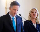 Željka Cvijanović, facijalne ekspresije tokom obraćanja Denisa Bećirovića, Denis Bećirović, Predsjedništvo BiH/Damir Deljo