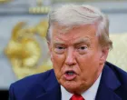 U.S. President Donald Trump attends a meeting with South Korean President Lee Jae Myung (not pictured) at the Oval Office, at the White House, in Washington, D.C., U.S., August 25, 2025. REUTERS/Brian Snyder/Brian Snyder