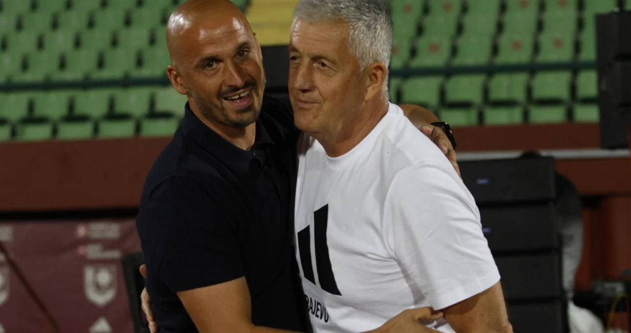 Marko Maksimović i Husref Musemić/Foto: