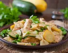 Pileća salata s tjesteninom//