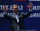 Predsjednik Srbije Aleksandar Vučić, otvaranje dijela autoputa kod Požege u centralnoj Srbiji/Facebook