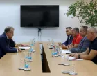 Premijer Federacije Bosne i Hercegovine Nermin Nikšić održao je danas u sjedištu Vlade Federacije BiH u Sarajevu sastanak sa predstavnicima Konzorcijuma "Logistika BiH"/
