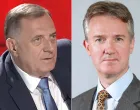 milorad dodik i Julian Reilly/Oslobođenje