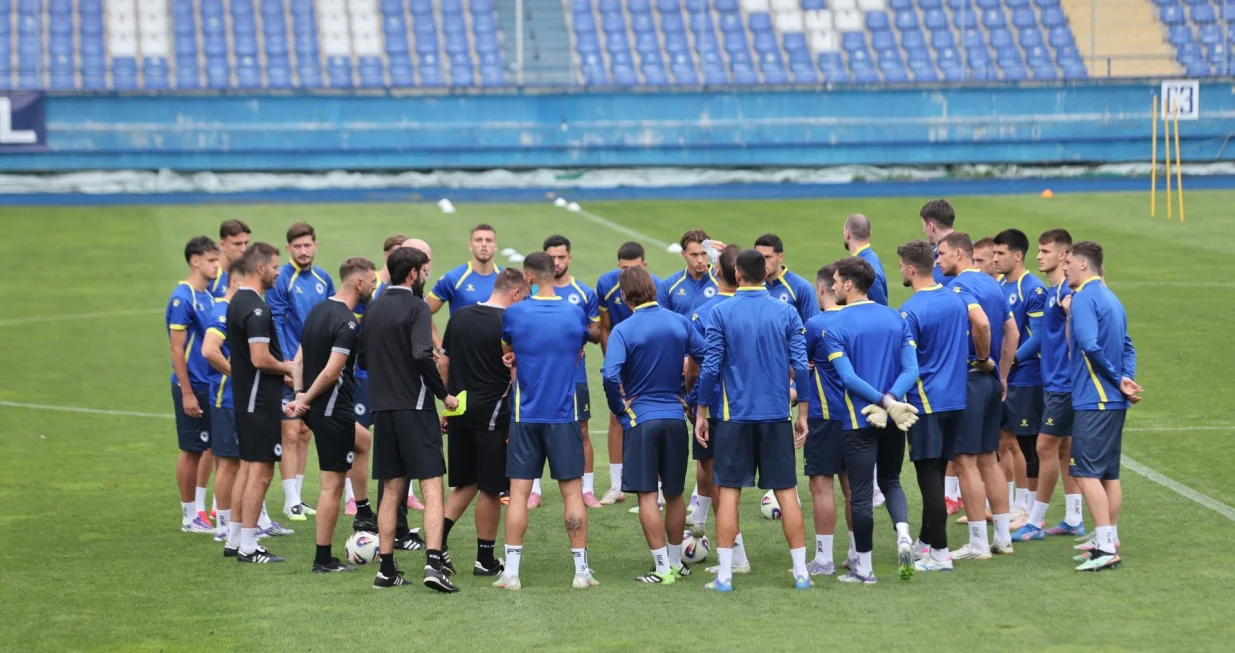 Trening fudbalske reprezentacije BiH/Foto: