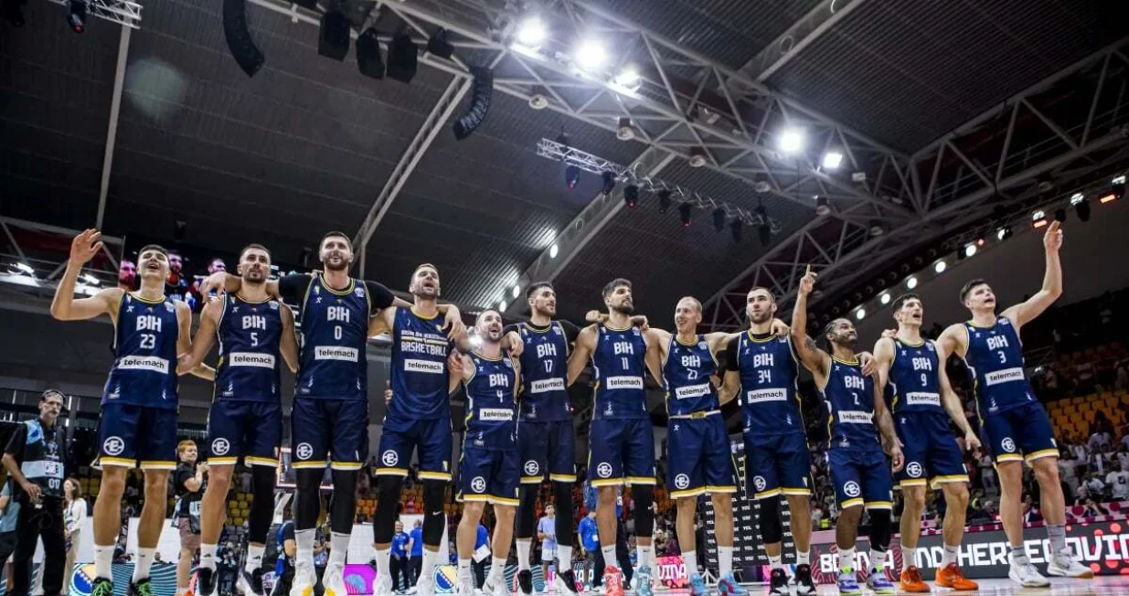 Košarkaška reprezentacija BiH (FOTO: FIBA)/Foto: