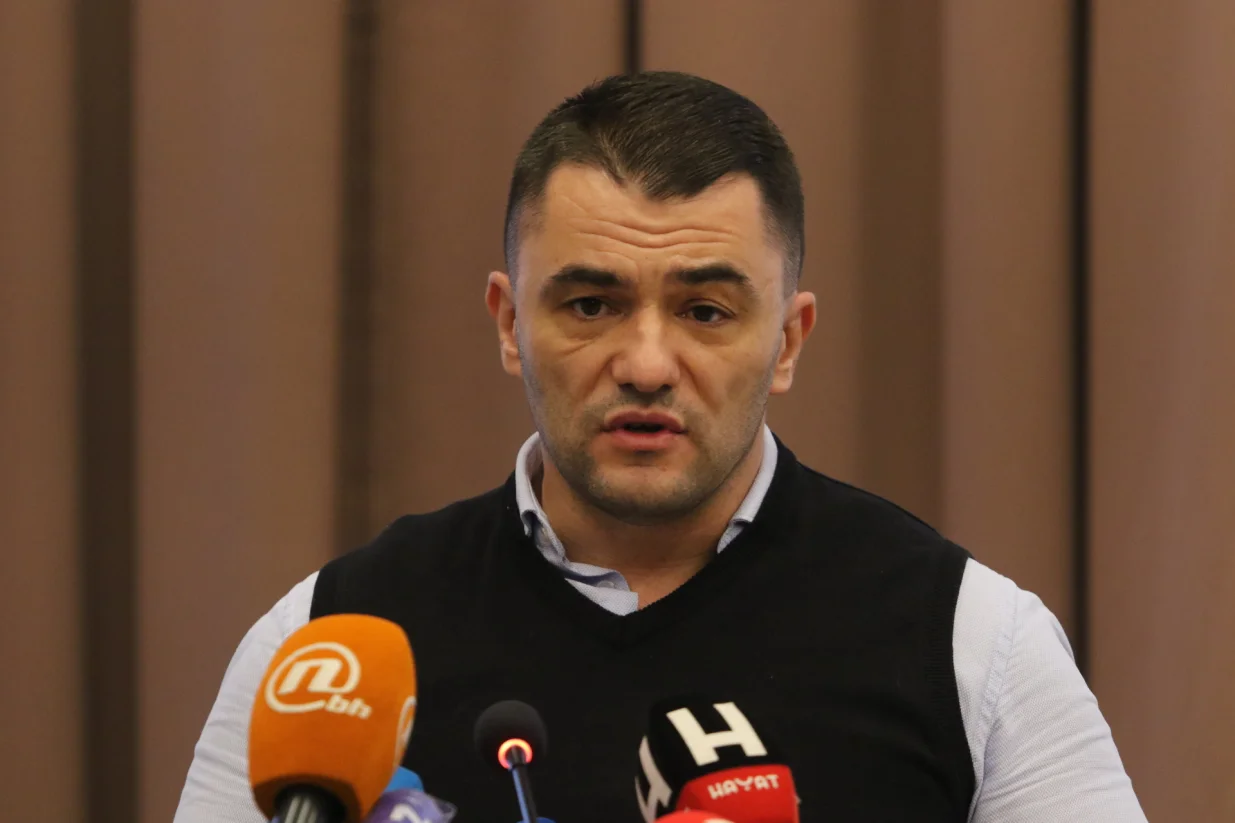 Pres program skupštinske većine kantona sarajevo. Mirza Batalović/Senad Gubelić