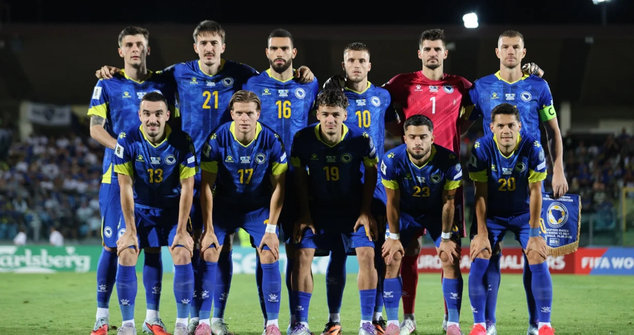 Detalj sa utakmice u San Marinu (FOTO: NFSBiH.ba)/Foto:
