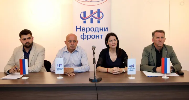 Jelena Trivić, Narodni front, Bijeljina/