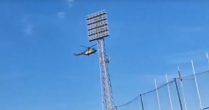 helikopter, sarajevo, let, eufor/Screenshot