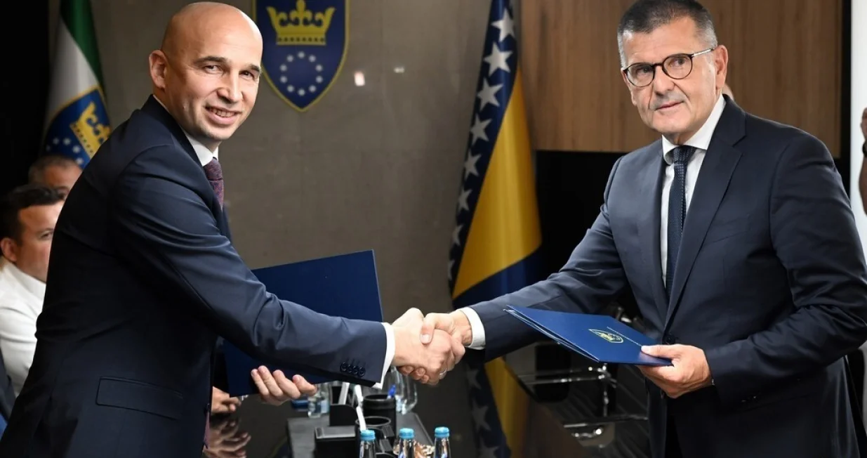 Nezir Pivić i Adnan Džemidžić/Foto: