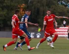Detalj sa utakmice u Doboju (FK Sloga v FK Željezničar, 30.08.2025) (FOTO: Armin Herić - FKZeljeznicar.ba)/Foto: Adem Catic/fkz.ba