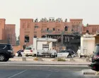 A damaged building, following an Israeli attack on Hamas leaders, according to an Israeli official, in Doha, Qatar, September 9, 2025. REUTERS/Ibraheem Abu Mustafa/Ibraheem Abu Mustafa