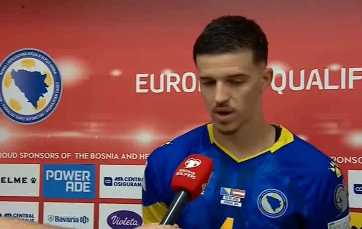 Tarik Muharemović nakon poraza od Austrije (FOTO: BHRT)/Foto: 