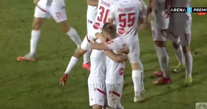 Gol Šakote za 2:0/Foto: