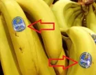 Banane sa etiketama/