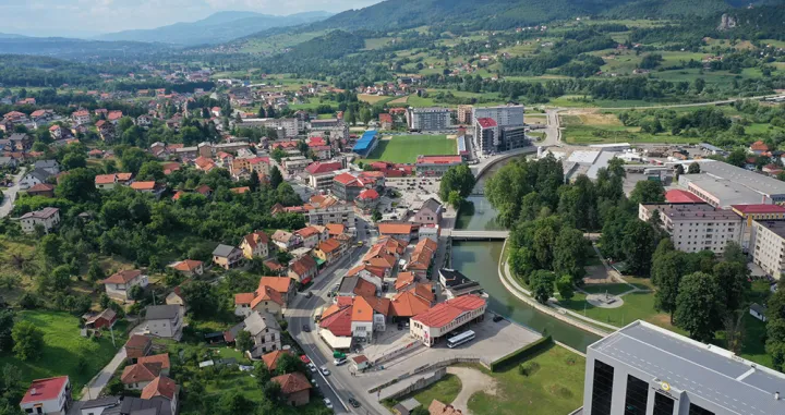 Kiseljak, panorama/