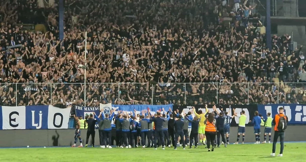 FK Željezničar - FK Borac/Foto: 