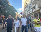 Na protestima/