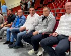 Milorad Dodik, Nedeljko Elek gledaju utakmicu/Foto: 