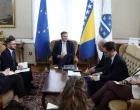 Denis Bećirović i specijalni izaslanik Francuske za Zapadni Balkan Rene Troccaz/Facebook