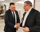 Željko Budimir, ministar unutrašnjih poslova u nelegalnoj Vladi RS i zamjeniko ministra unutrašnjih poslova Rusije Igor Nikolajević Zubov/Rtrs