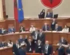 Skandal u albanskom parlamentu/Telegram