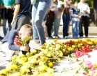Gradonačelnik Sarajeva i palestinski ambasador poslali poruku mira: Palestina nikada neće zaboraviti ko je stao uz nju, cvijeće, spomenik ubijenoj djeci/Damir Deljo 