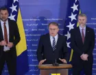 Nermin Nikšić i partneri iz Trojke (Konaković, Forto)/Senad Gubelić/