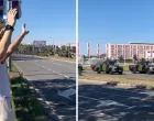Studenti pozdravljaju vojsku/Studenti U Blokadi